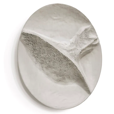 Round Wall panel Windhover Metal Plaster — Вид 2