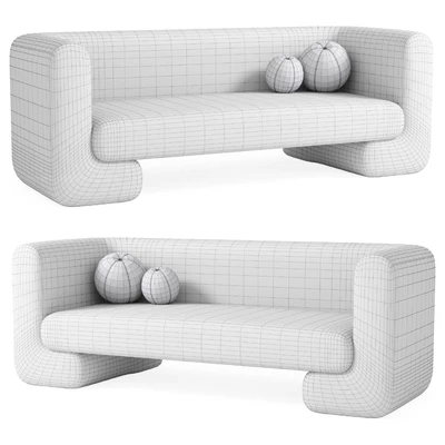 Moma Fabric Sofa — Вид 3