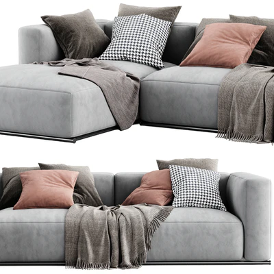 Poliform Shangai Chaise sofa — Ver 4