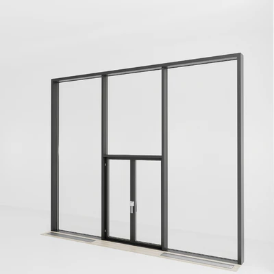 Panoramic glazing. Stained glass window. 33 — Ver 2