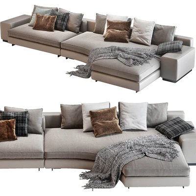 Minotti daniels sofa 02 — Вид 1