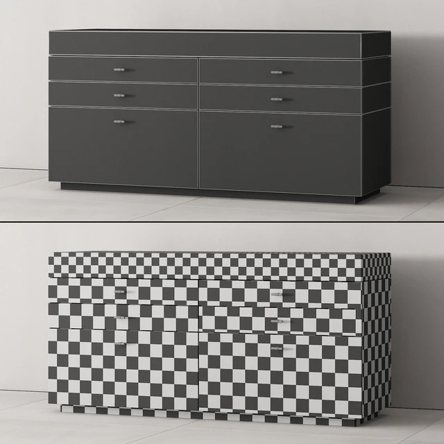 173 cabinet furniture 04 minimal wardrobe kit P02 island — Descargar