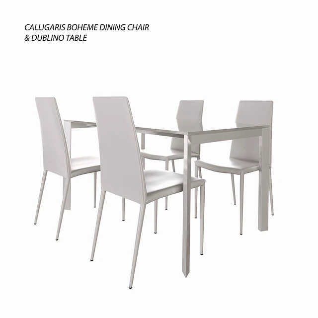 Calligaris dining chair &amp; Dublino table — Descargar