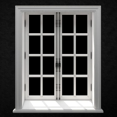 FRENCH WINDOW №1 1500x2000 (CORONA VRAY) — Вид 1