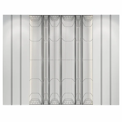 Decorative wall panel and headboard 4 — Ver 4