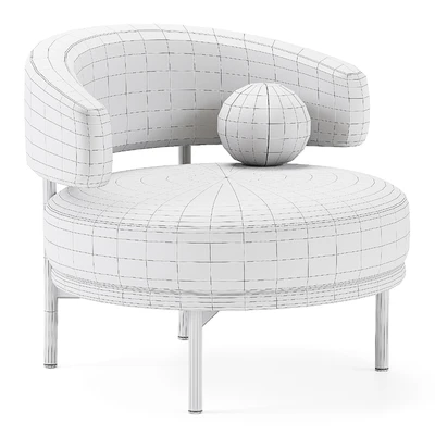 Bonaldo Neuilly Lounge Armchair — Вид 4