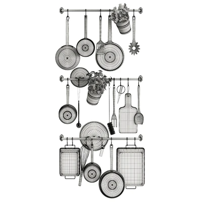 Cookware on the railing — Ver 3