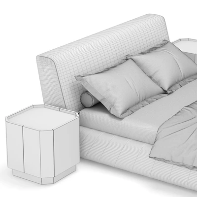 Bed Campomarzio, Meroni Colzani — Ver 3