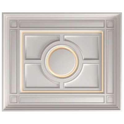 Кессонный потолок с подсветкой в классическом стиле .Modern coffered illuminated ceiling — Вид 1