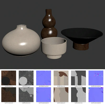 Vases and bowls H&M — Ver 6