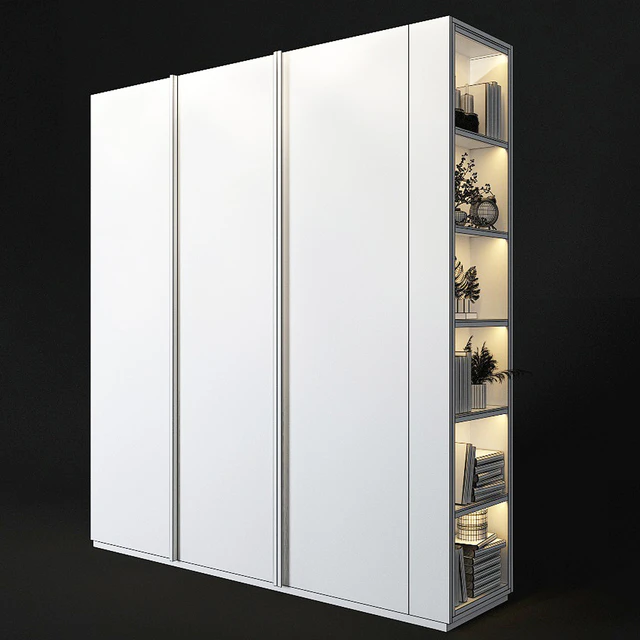 Cabinet with shelves in the end — Descargar