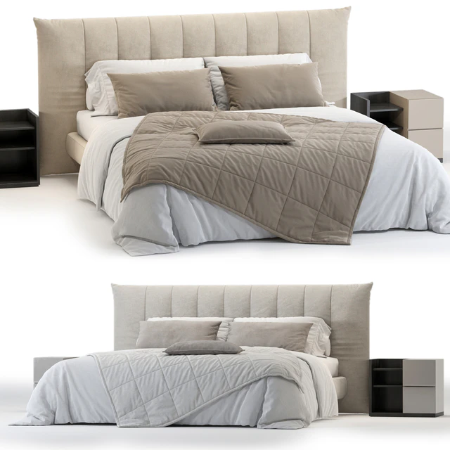 Novamobili GROOVE SILVIA PREVEDELLO Bed No.2 — Скачать