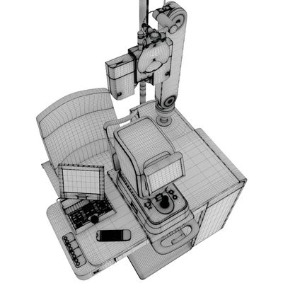 The workplace of the ophthalmologist Huvitz - HRT-7000 — Ver 2