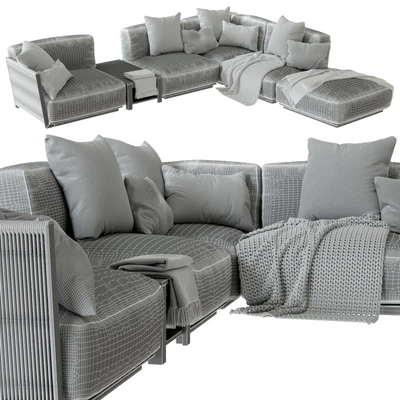 Vulcano Flexform Outdoor Sofa 5 — Ver 3