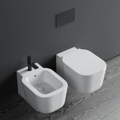 Ceramica Cielo Cubika Wall-Hung WC — Ver 2