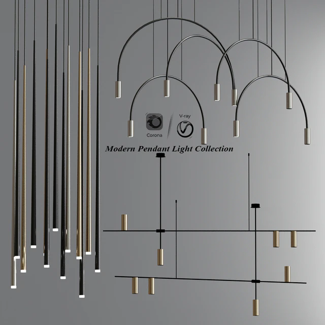 Modern Pendant Light Collection — Скачать