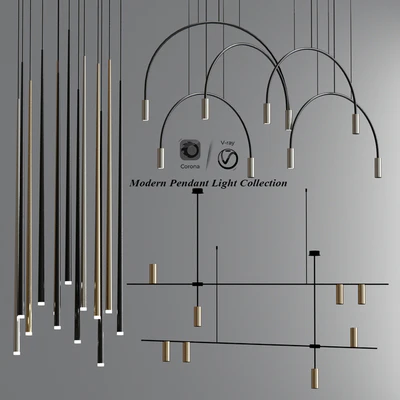 Modern Pendant Light Collection — Вид 1