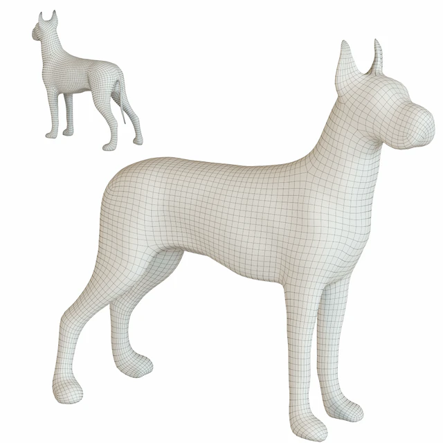 Deco Figurine Comic Dog Maddox — Скачать