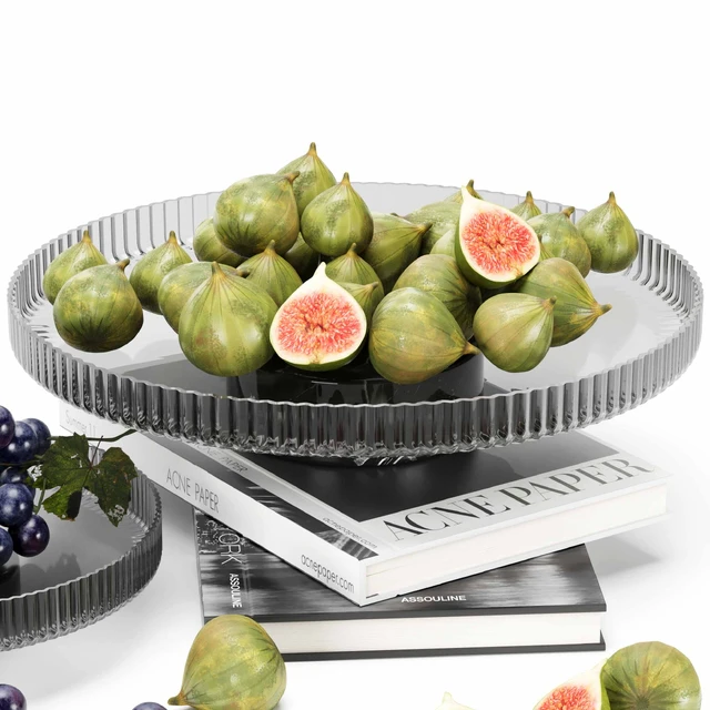 fruit set fige grape — Descargar