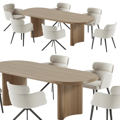 LAY armchair & ALTURA Dining Table — Вид 4