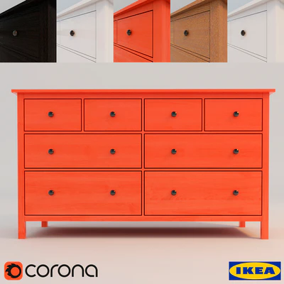 HEMNES Chest of 8 drawers — Ver 1