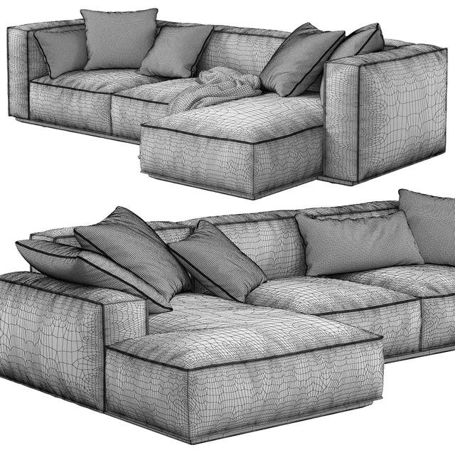 Arflex / Marechiaro XIII Sofa Chaise Longue — Descargar