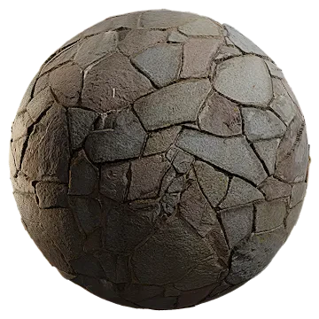 flagstone wall 003 — Скачать