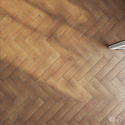 Ceramic tile set 04 - Herringbone Terracotta — Ver 2
