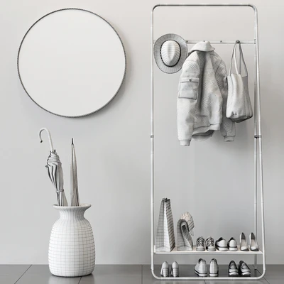 Cox & Cox Floor Standing Coat Rack — Ver 4