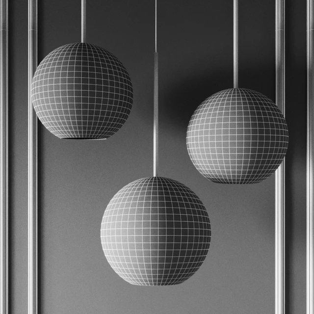 Suspenting lamps giopato & coombes bolle bls mono lamp — Скачать