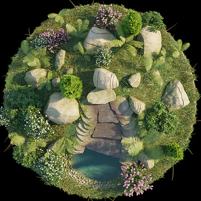 Alpine hill — Ver 3