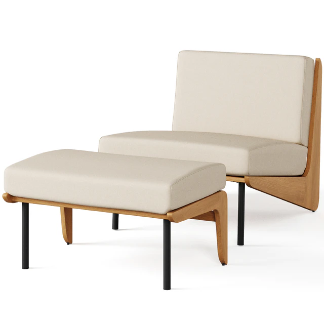 Kinney Teak Collection by Crate and Barrel — Скачать