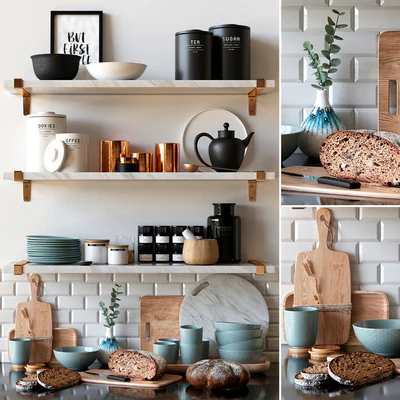 Decorative set for the kitchen 2 — Ver 1