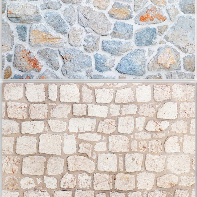 Stone collection, wild stone, slate, old stone, stone wall, decorative stone — Descargar