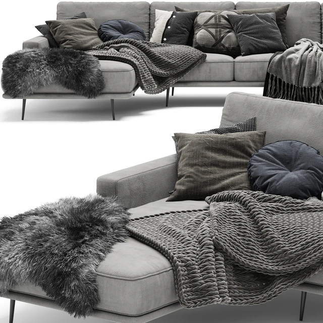 Scandinavian Set - BoConcept Carlton Sofa — Descargar