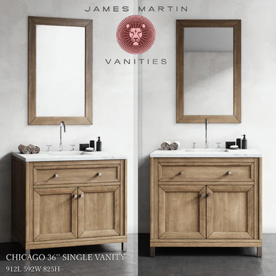 Chicago 36'' single vanity — Вид 1