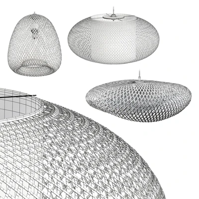 Set of Wicker lamps #4 — Вид 6