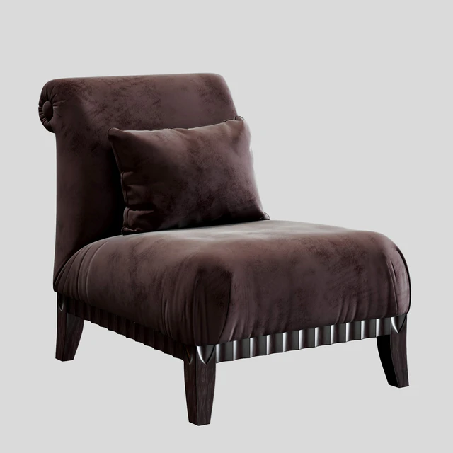 Giorgio Collection Occasional Arm chair 3D model — Descargar