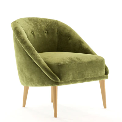 HOPKINS VELVET CLUB CHAIR — Вид 1