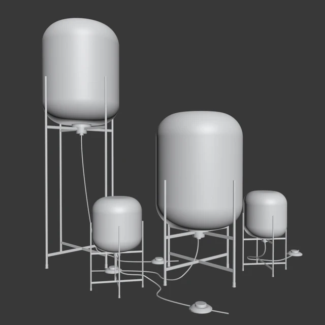 Oda Pulpo Lamp Set — Скачать