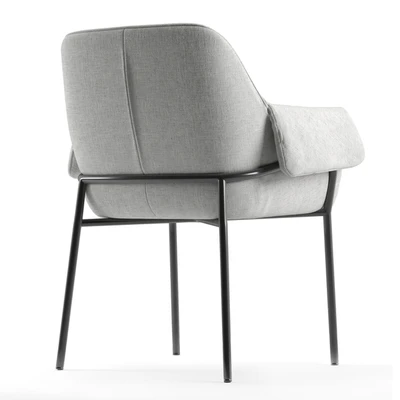 Стул Круз Textile Light Grey — Вид 5