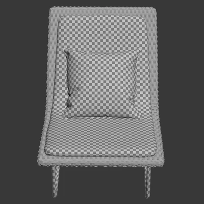 Sand Lounge Chair by Paola Lenti / пляжное кресло — Вид 4