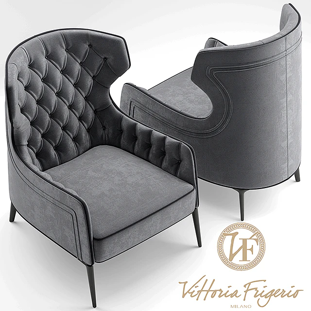 Кресло Vittoria Frigerio PIOLA BERGERE — Скачать