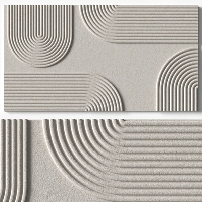 Relief artwork 32 - 3d art wall decor - Panels — Ver 4