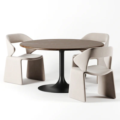 Suit chair dining set by Artifort — Вид 1