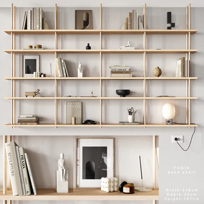 Bookcase FOGIA — Ver 1