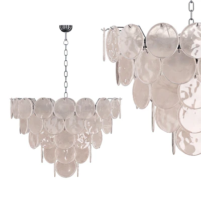 Chandelier Disk 57 murano lamp — Ver 6