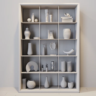 EICHHOLTZ CABINET HENNESSEY WITH DECORS — Ver 4