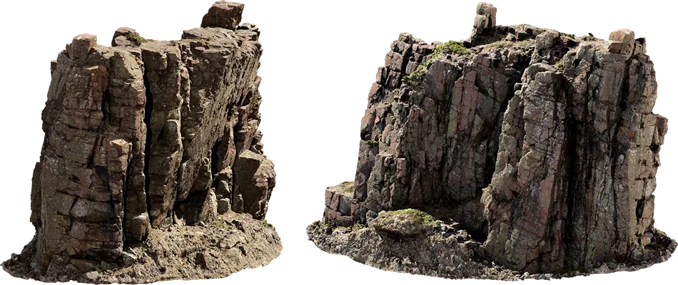 huge nordic coastal cliff 002 — Descargar
