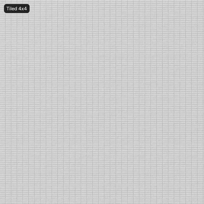 smooth stack bond brick wall texture white — View 4